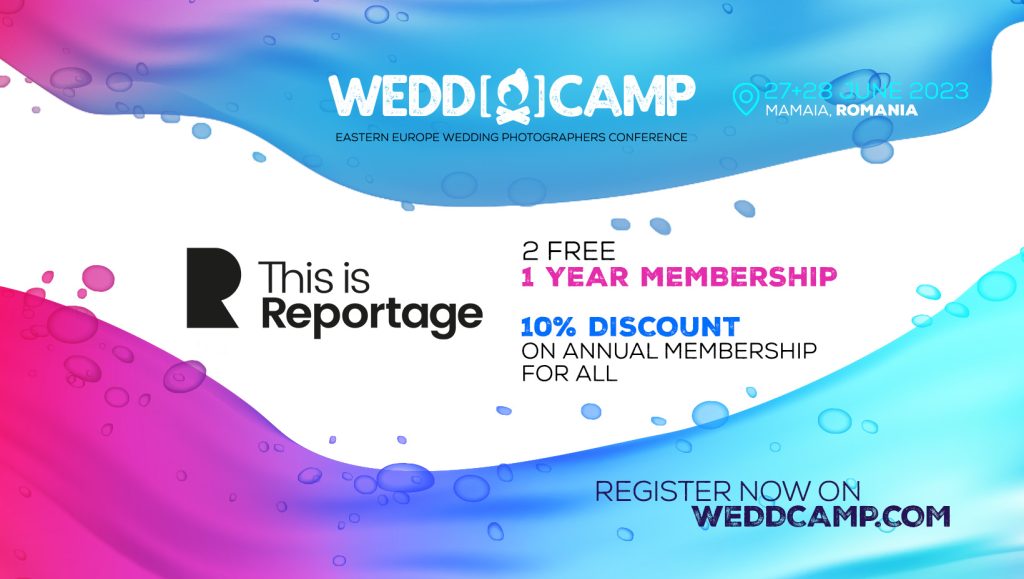 Every attendee will have the chance to win one of the two free 1-year This is Reportage membership. Every attendee will receive a 10% discount (valid for renewal and first registration).