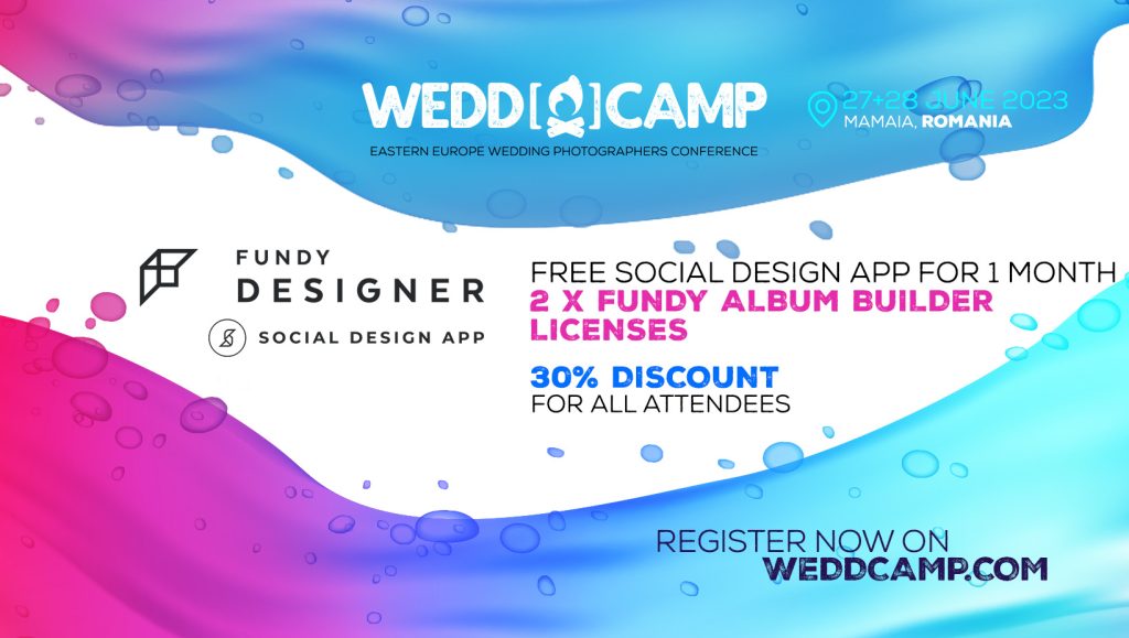 Register before 30th April and you can win one of the two Fundy Designer (Album Builder) license. You automatically get 30% discount on all of their products and a Social Design App account free for 1 month.