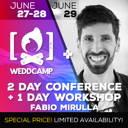 fabio mirulla weddcamp + workshop