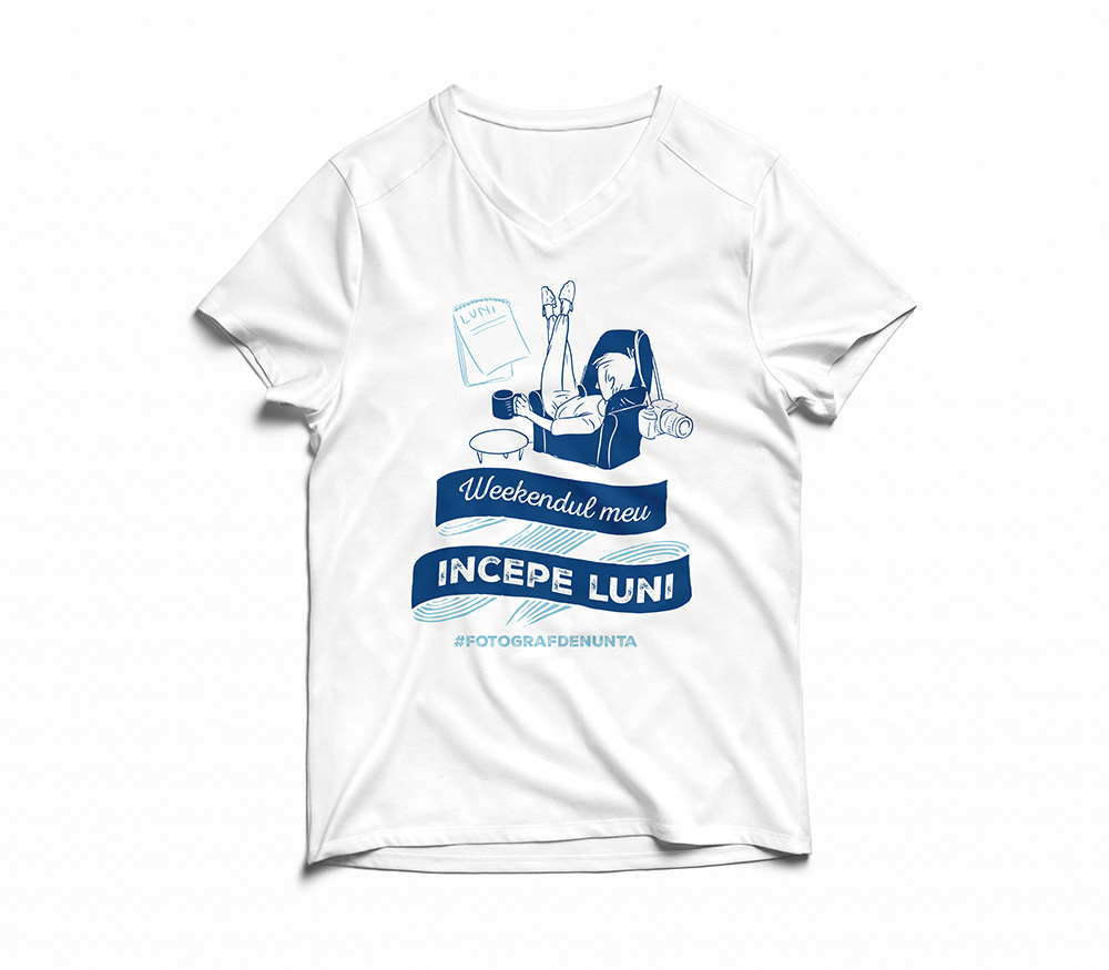 Tricou WEDDCAMP Weekendul incepe luni